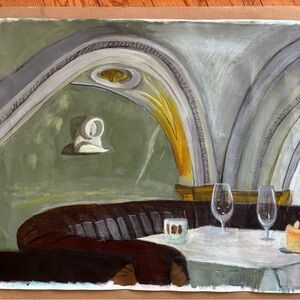 Elegant Archway Art Print - Original